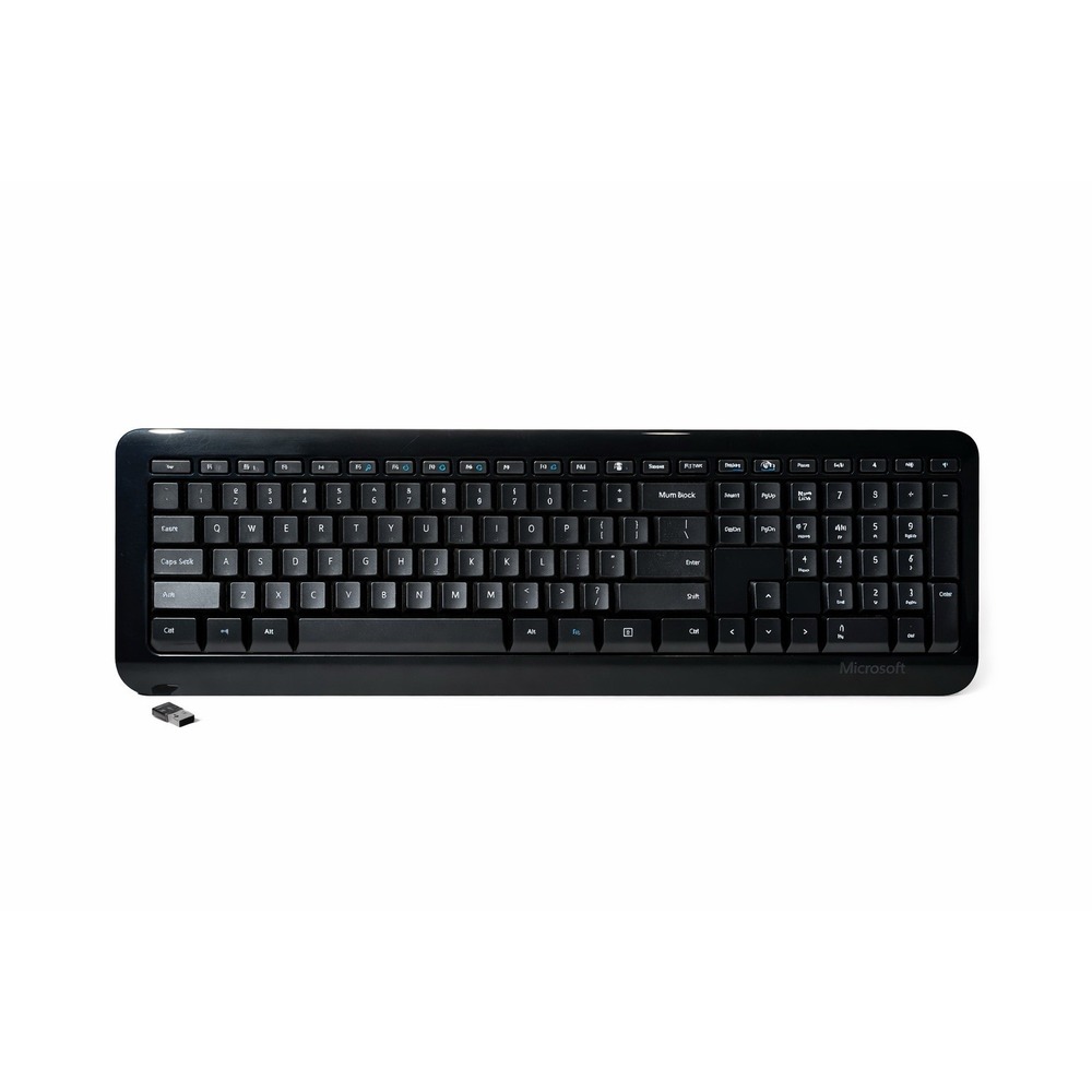 Microsoft Wireless Keyboard 850 Model 1455 USB Receiver Tested Working‎ - Read